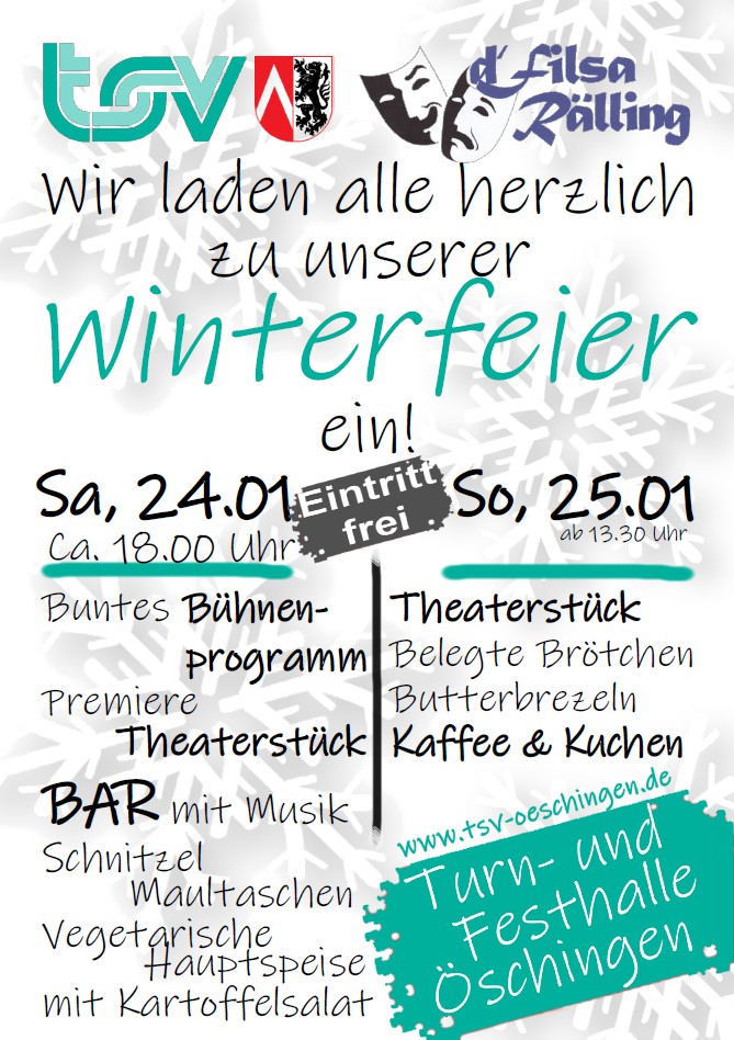 flyer winterfeier 2026