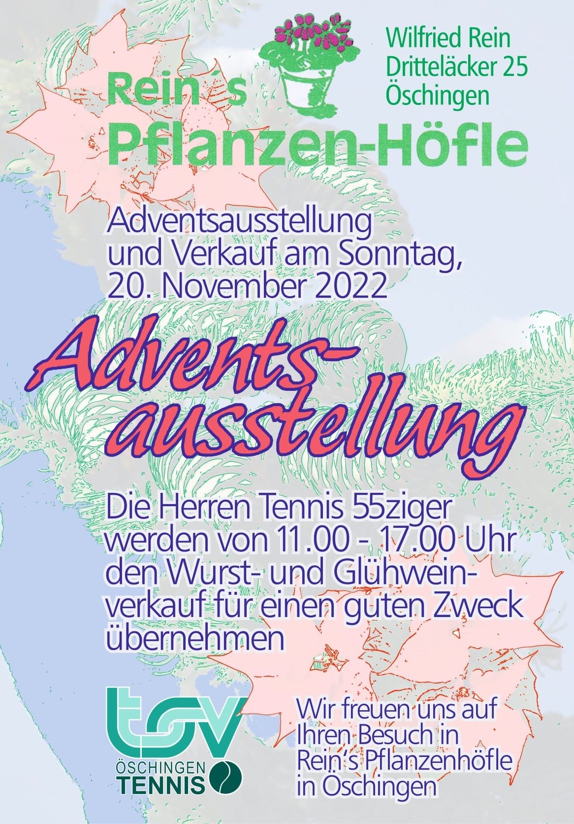 flyer adventsausstellung 2022